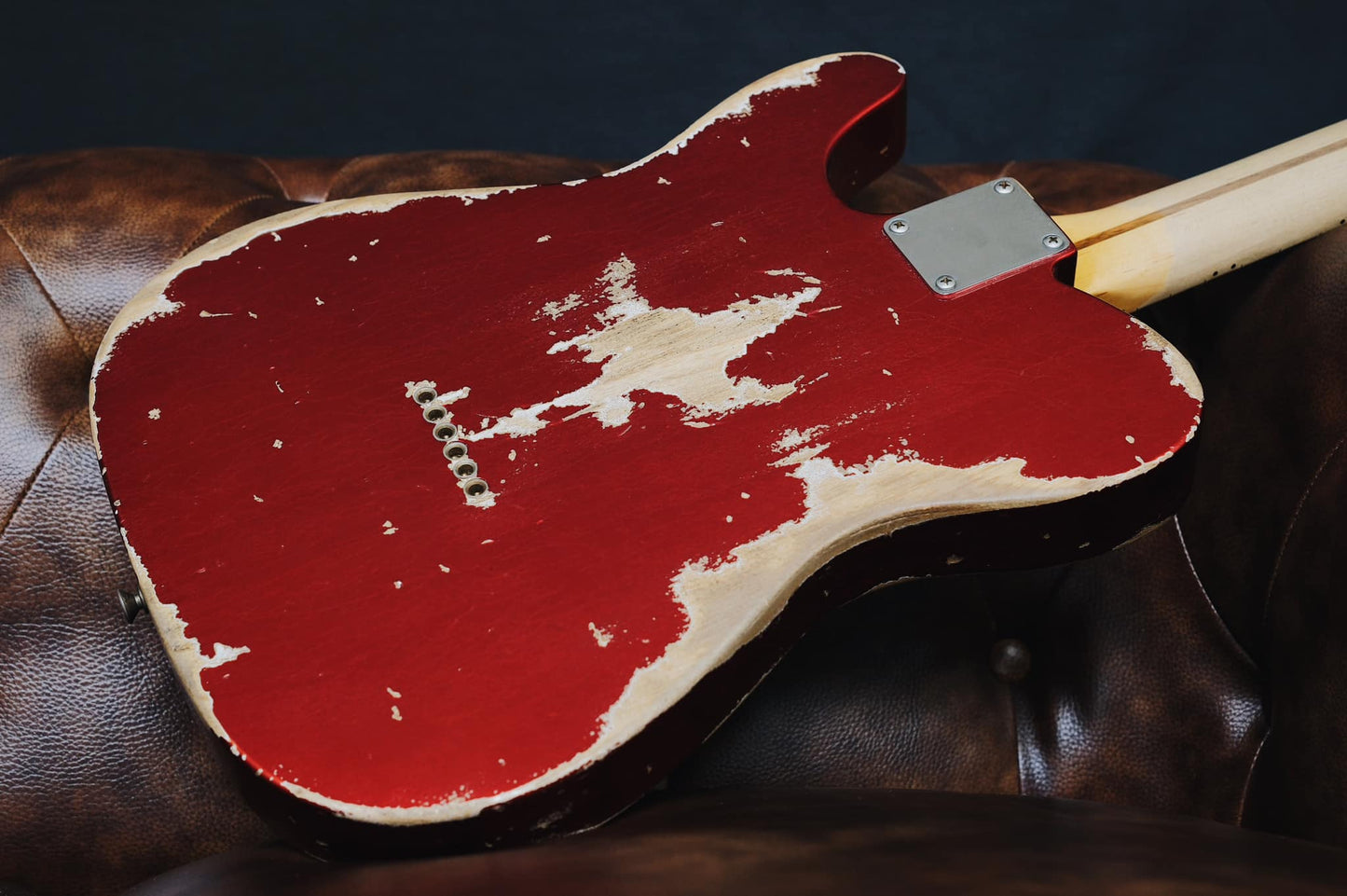 Fender Custom Shop 52 Telecaster Heavy Relic Candy Apple Red (Used)