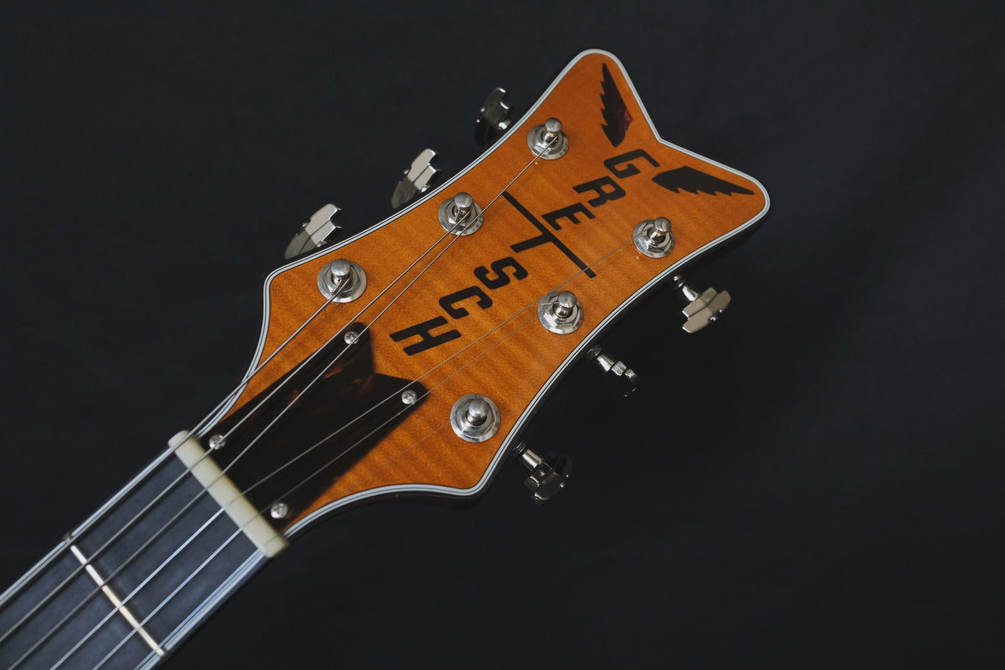 Gretsch G6134TFM-NH Nigel Hendroff Signature Penguin Amber Flame (Used)