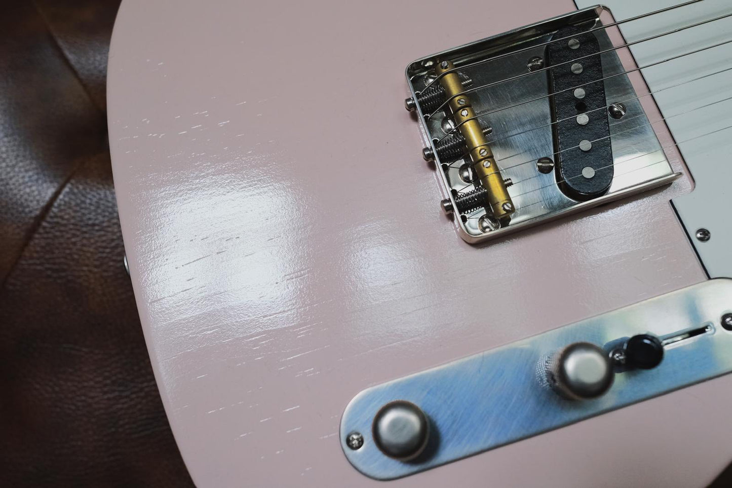 LsL ERA T-Bone Shell Pink Maple Fingerboard