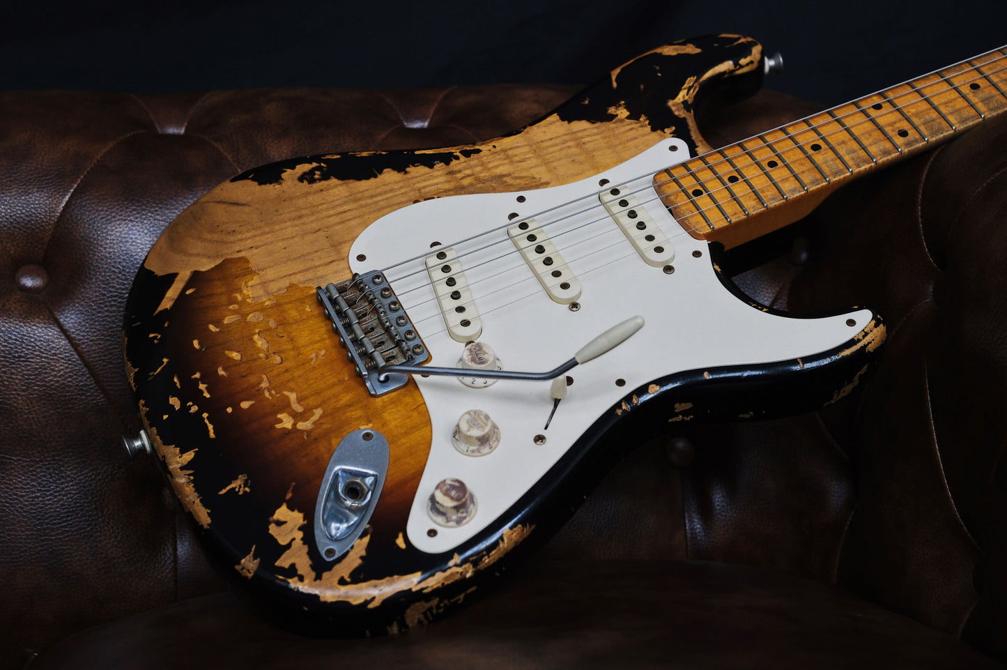 Fender Custom Shop '55 Stratocaster Ultimate Relic built by Jason Smith