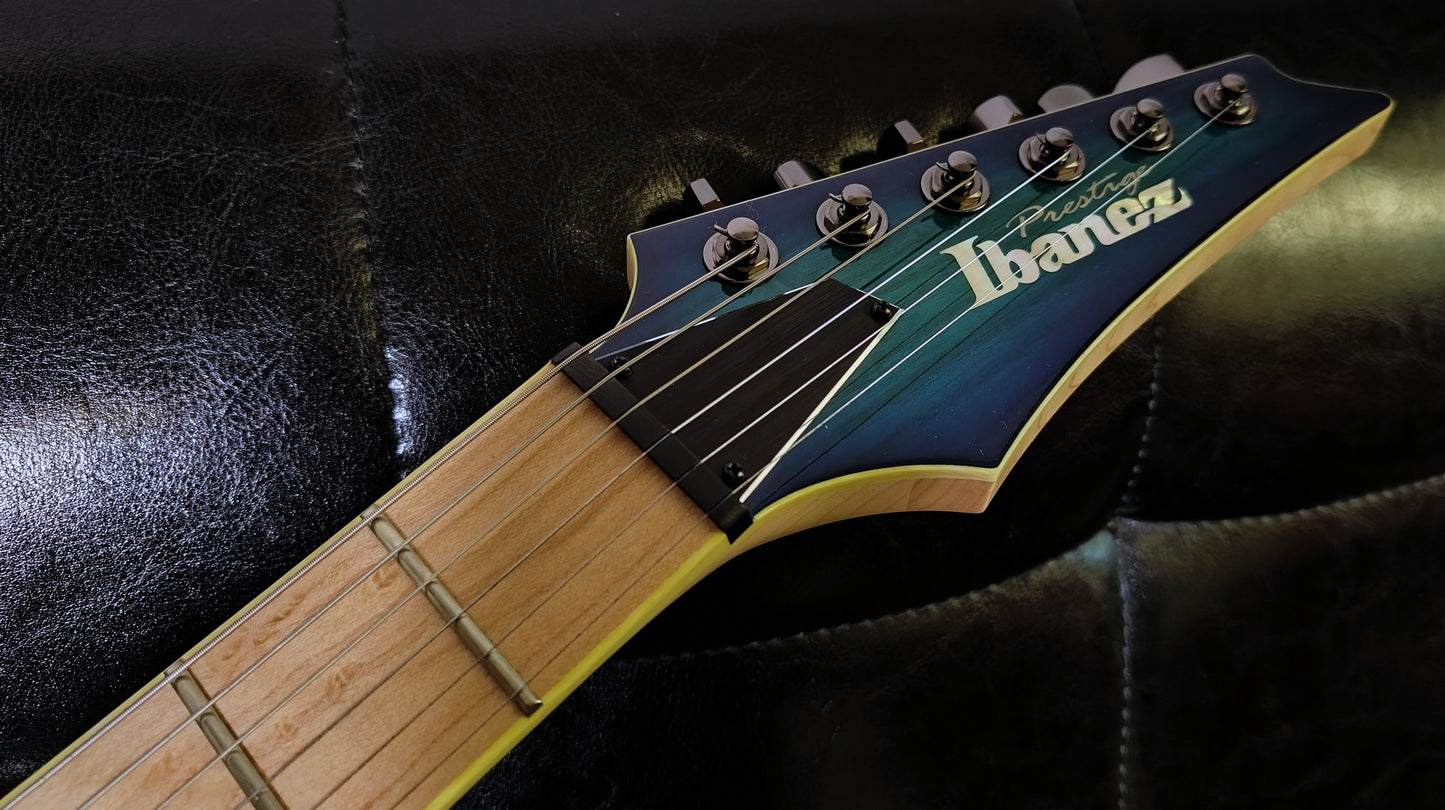 Ibanez Prestige RG652AHMFX - Nebula Green Burst (Used)