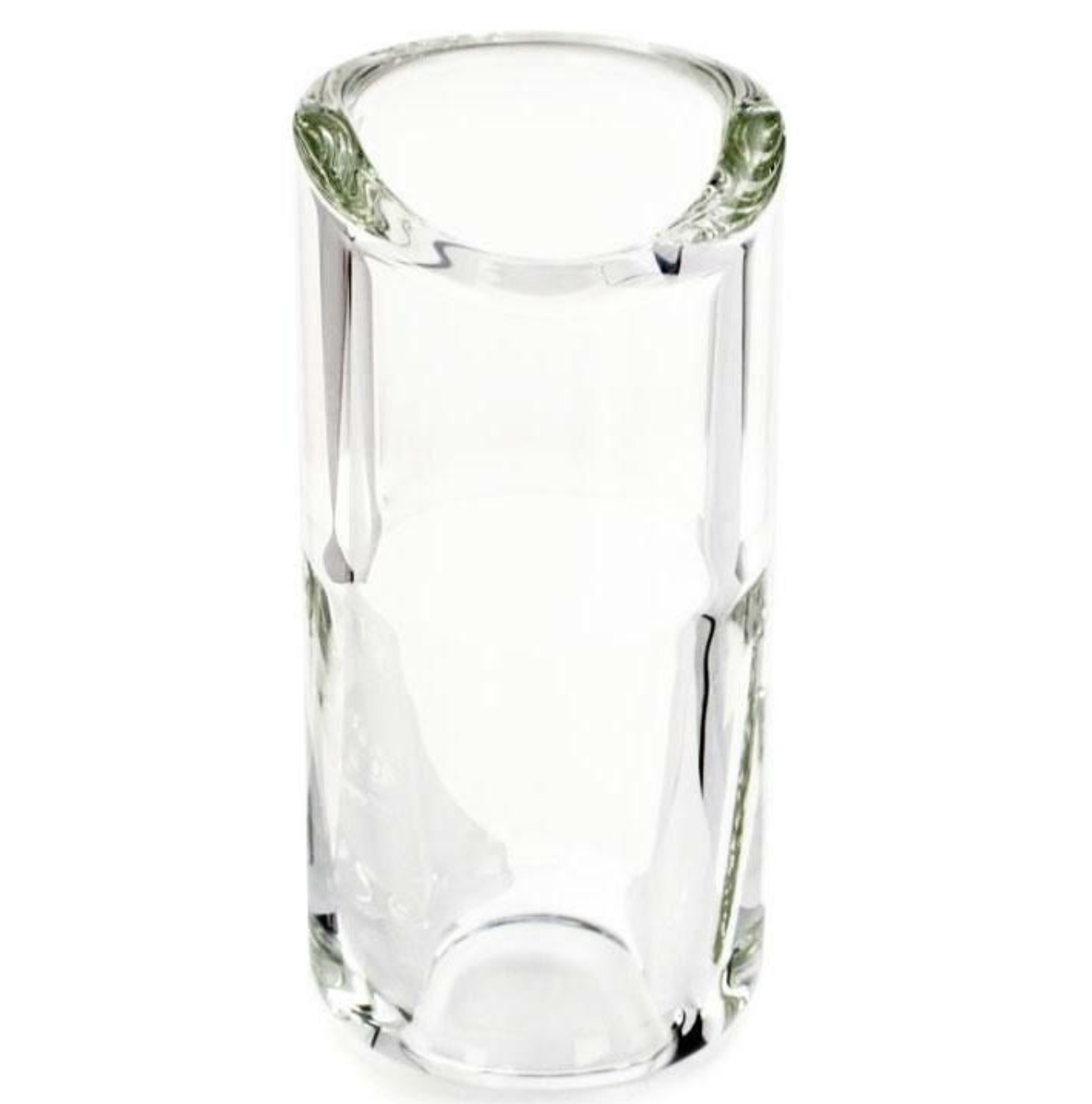 Rock slide deals glass