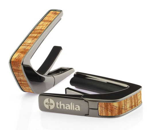 Thalia Capo AAA Hawaiian Koa Black Chrome