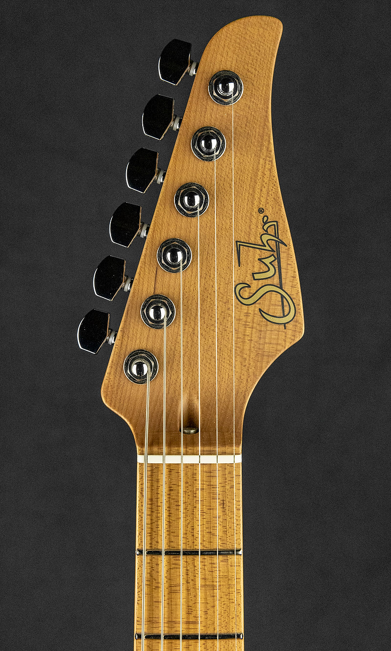 Suhr Classic S Dealer Select Black Roasted Maple Fingerboard