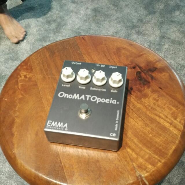 emma onomatopoeia pedal Emma OnoMATOpoeia Overdrive (Used)