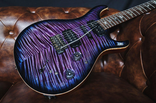 PRS Private Stock Modern Eagle V Limited Aqua Violet Smoked Burst