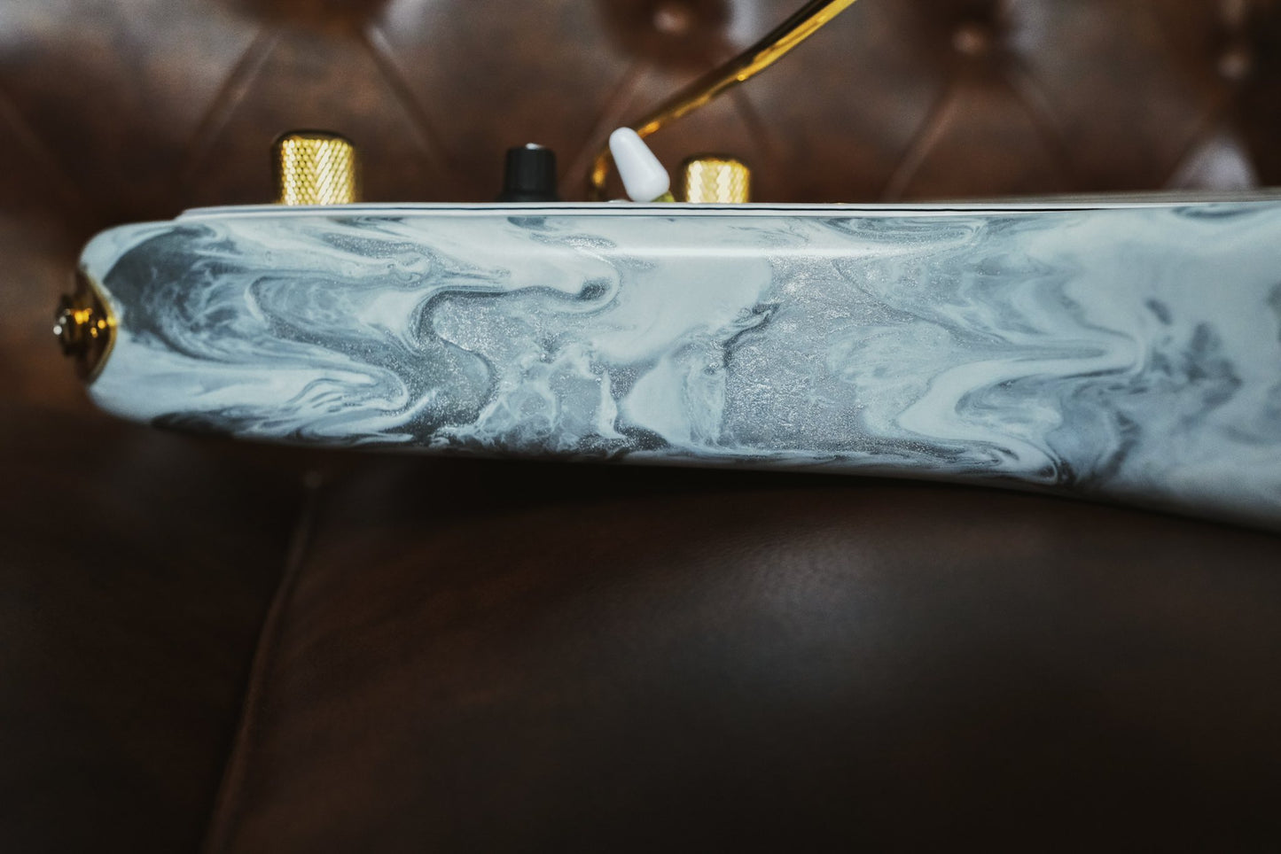 James Tyler Japan Studio Elite HD White Shmear Faux Matching Headstock