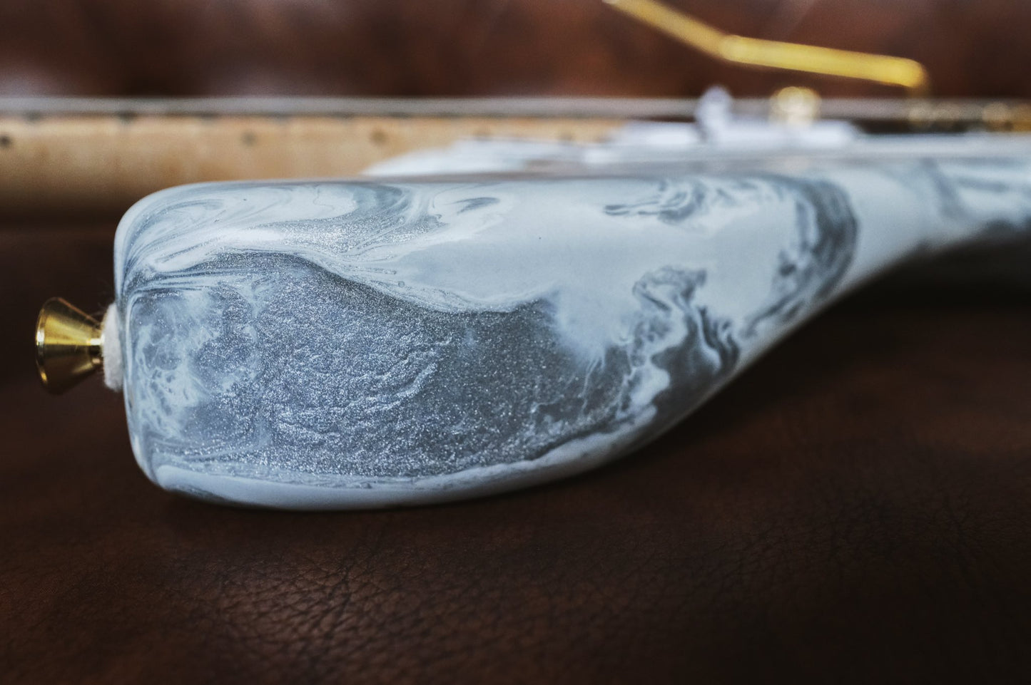 James Tyler Japan Studio Elite HD White Shmear Faux Matching Headstock