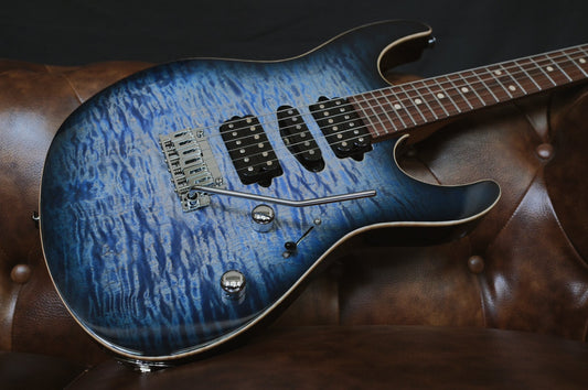 Suhr Modern Plus Trans Whale Blue Burst 85595