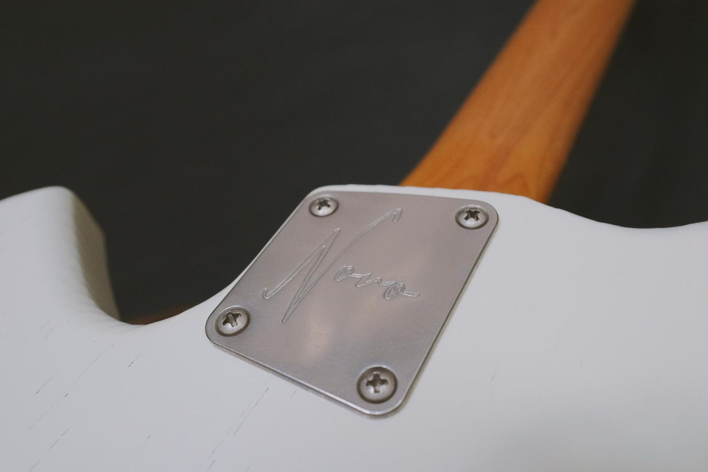 Novo Serus J Custom SS Frets Olympic White