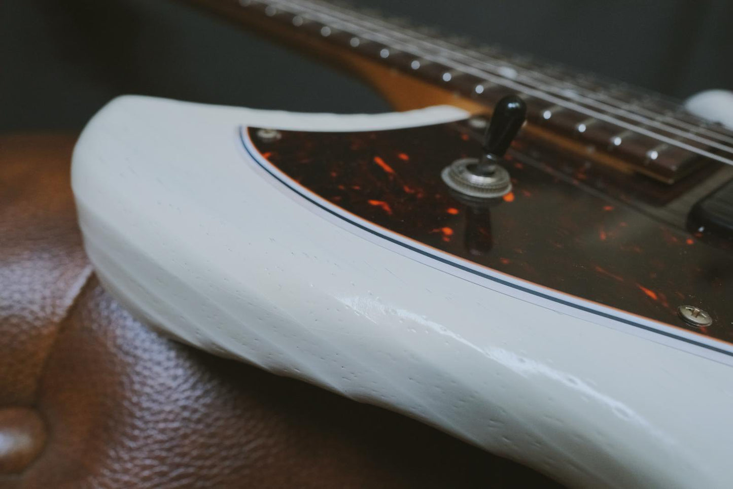 Novo Serus J Custom SS Frets Olympic White