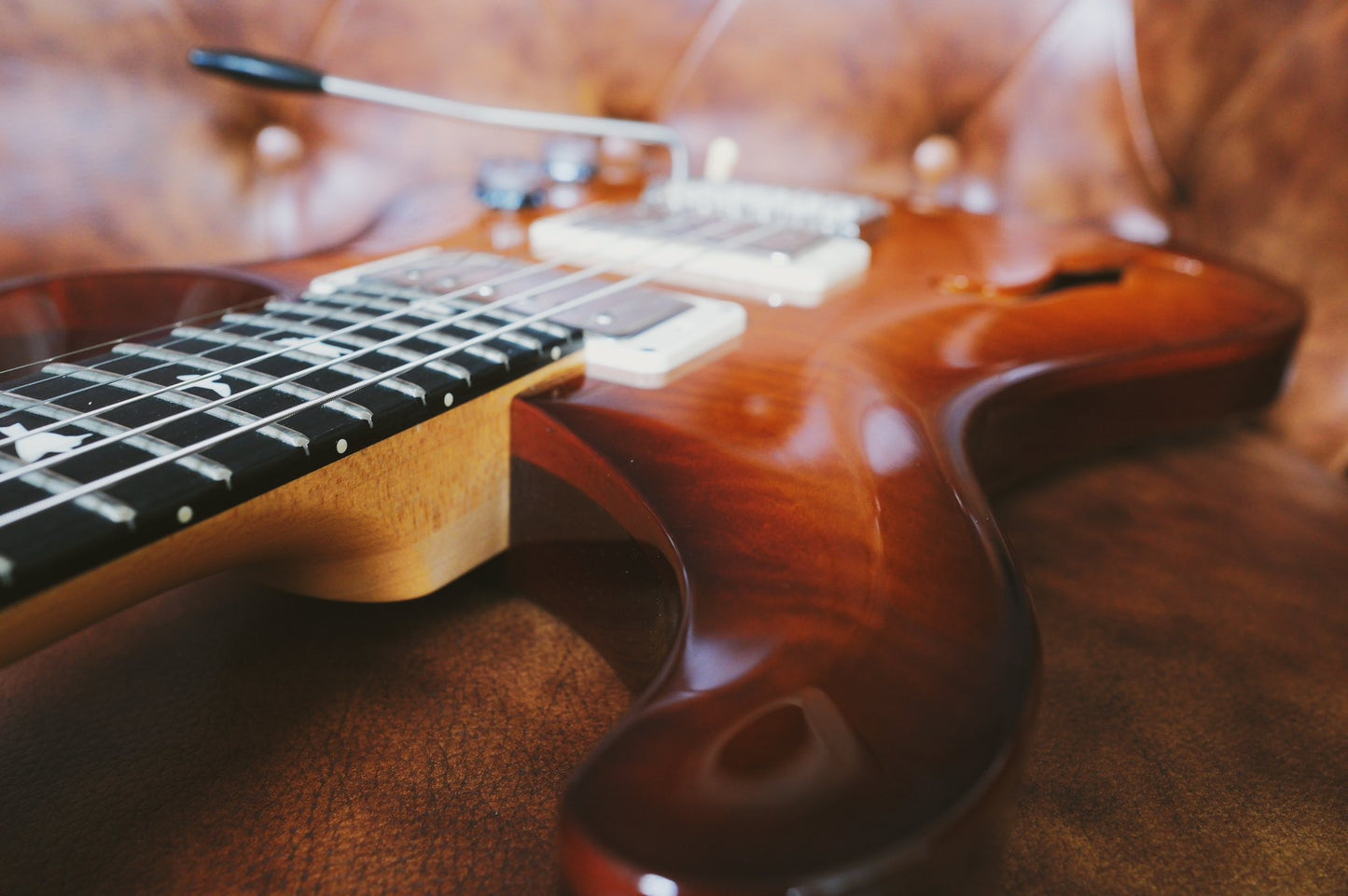 PRS CE 24 Semi-Hollow Burnt Amber (Used)