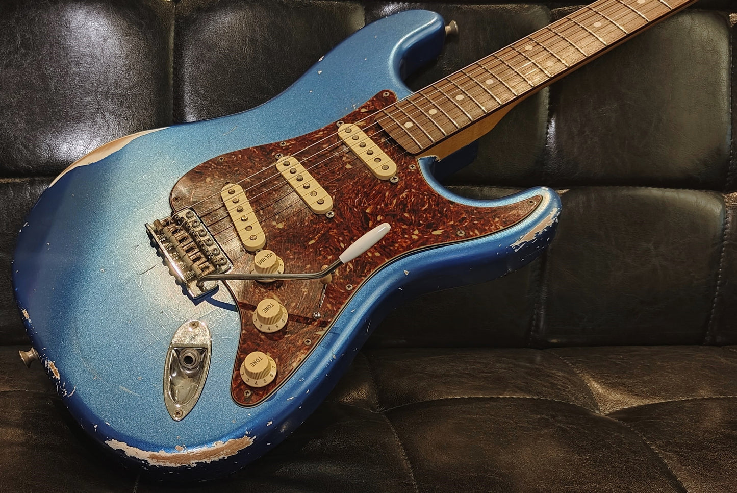 MJT Partscaster Lake Placid Blue (Used)