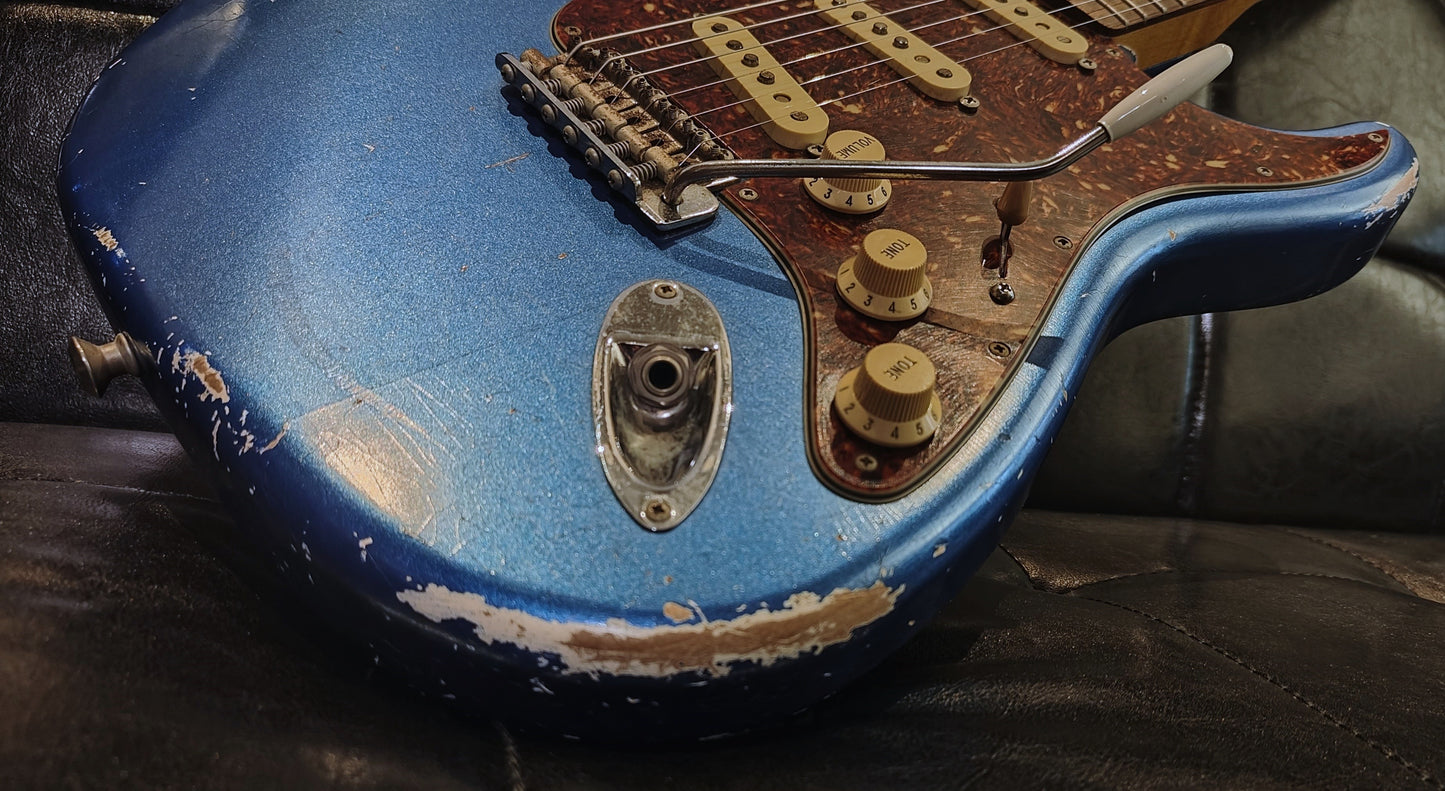 MJT Partscaster Lake Placid Blue (Used)