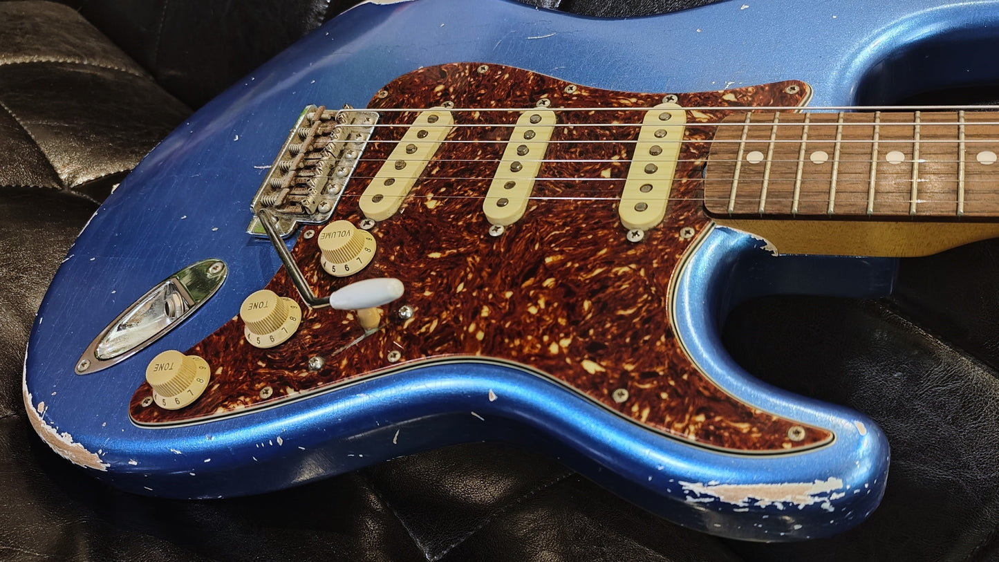 MJT Partscaster Lake Placid Blue (Used)