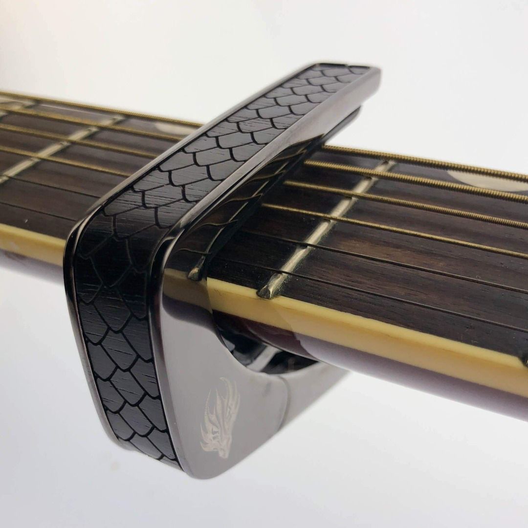 Thalia Capo Premium Series Black Dragon Scales Black Chrome