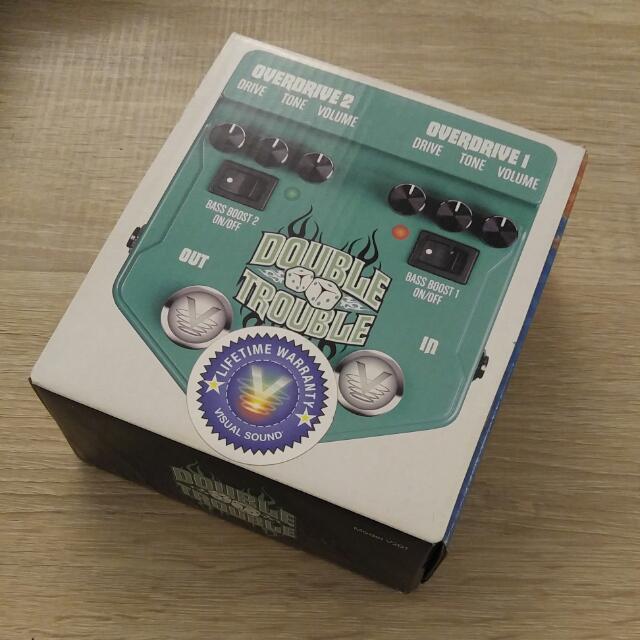 Visual Sound Double Trouble Double Overdrive